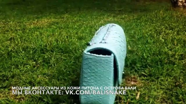 Модные сумки из кожи питона с острова Бали (Индонезия)