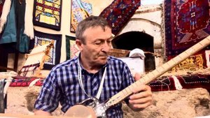 Игра на Узбекском инструменте Кашка Рубаб. г.Стамбул