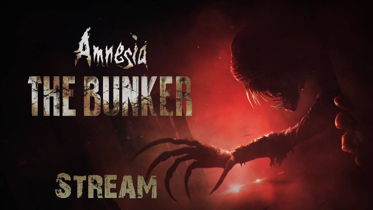 Заперли в бункере с каким-то чудовищем 😱┃Amnesia: The Bunker #1 [Стрим от 21.01.2024]