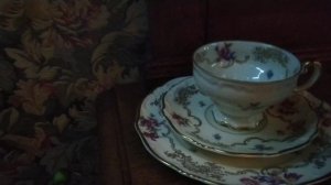 Кузнецовский фарфор,немецкий фарфор, антикварный буфет"Рыцари".