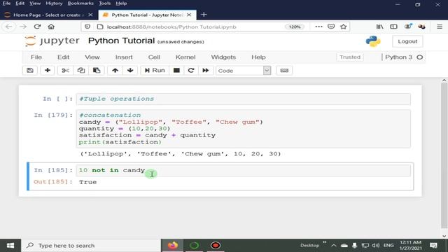 Tuple Operations In Python | Python 4 You | Lecture 133