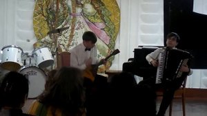 Джазовая миниатюра(Балалайка + Баян)