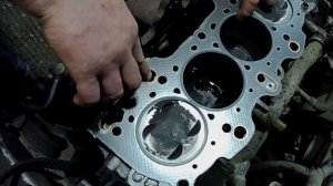 Honda CR-V, B20B. Замена прокладки ГБЦ. Альтернативный способ проверки плоскости блока и головки.