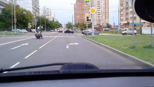 ЭКЗАМЕНАЦИОННЫЙ МАРШРУТ ГИБДД СТРОГИНО часть 4