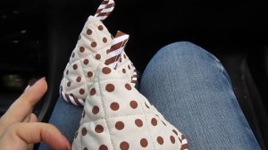 Прихватки -колокольчики или творить можно всегда и везде)))