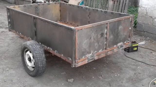 Прицеп своими руками смотреть онлайн