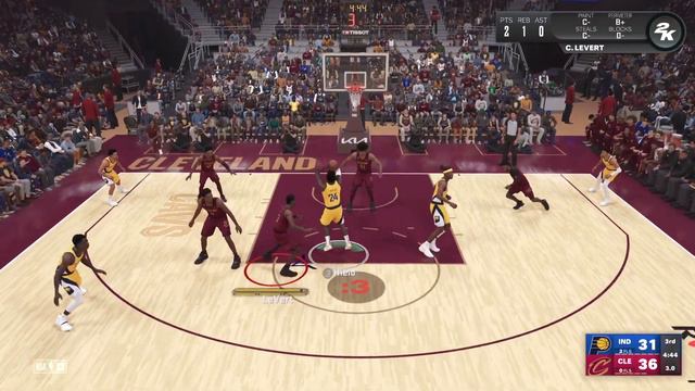 NBA 2K23 Donovan Mitchell Cleveland Cavaliers vs Tyrese Haliburton Indiana Pacers PS5 Gameplay смотреть онлайн
