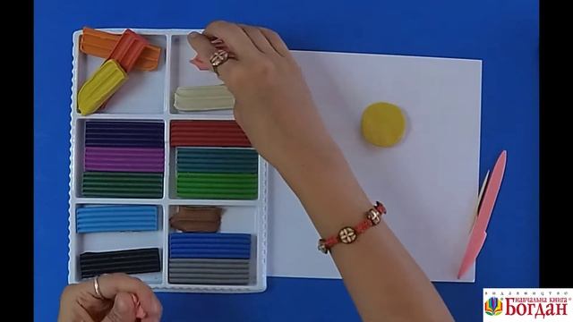 Ліплення тістечка з пластиліну (НУШ)