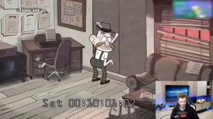 Заквиель смотрит Гравити Фолз #1