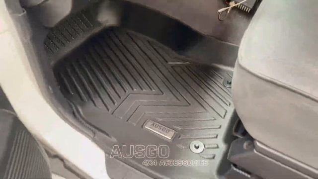 AUSGO TPE 5D Floor Mats with Carpets for Nissan Patrol GU Y61 1997-2015 Scuff Plate Covered Car Mat смотреть онлайн