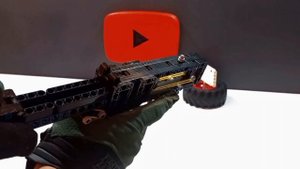 Lego Technic GLOCK 18  [working brickshooter]