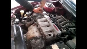 Замена прокладки крышки клапанов на MAZDA 626