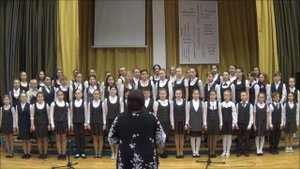 Средний хор МБОУ "Гимназия №2" "Бухенвальдский набат" муз. В.Мурадели, сл. А.Соболев