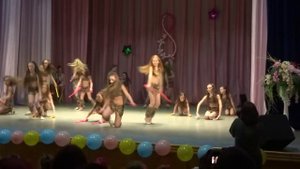 Танец дикарей. Выступление в честь 8 марта (7.03.2015)