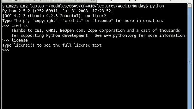 Python Interpreter 1