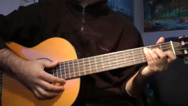 Антошка,Детские песни,на гитаре