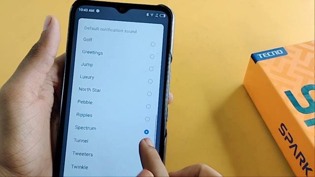 Tecno spark go 2022 notification sound setting | how to update notification sound смотреть онлайн
