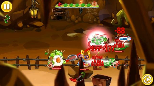 Angry birds epic прохождение летописных пещер #1
