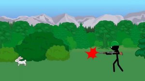 Stickman mentalist. Kill the hunter - 2.