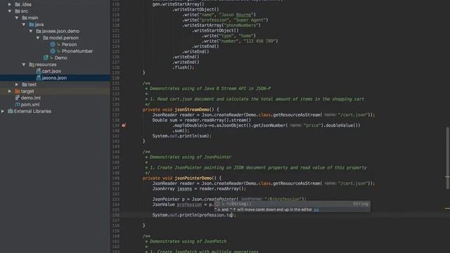 How to Use the New JSON Binding API - JSON Support in JEE 8 смотреть онлайн