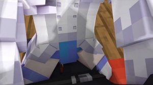 white hair girl - Minecraft Animation