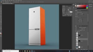 How to Create Smart Objects Mockup Design Photoshop 2020  || Refrigerator Mockup