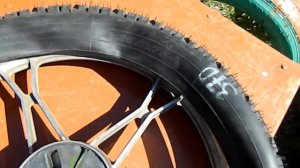 Замена камеры мопед Дельта.Спускает колесо.