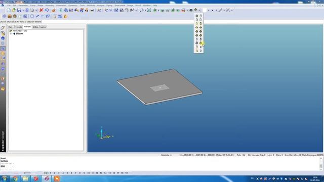TopSolid Wood параметрическая панель ДСП смотреть онлайн