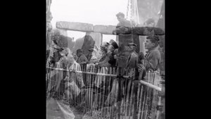 НЕВЕРОЯТНО ! 1954 год Строительство Стоунхенджа