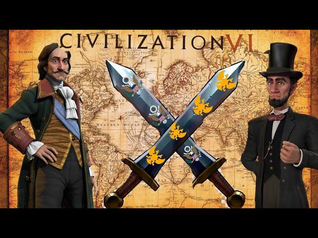 CIVILIZATION 6 РОССИЯ ПРОТИВ США