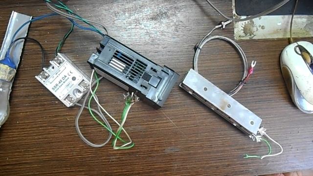 Мини мастерская на балконе (краткий обзор). И тест самодельной термопары. На REX-C100 смотреть онлайн