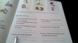 Spotlight 4. Рабочая тетрадь страница 15 упражнение 4