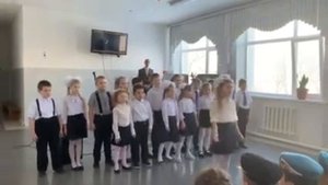 Песня "Россия ты моя звезда", 2 класс