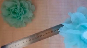 5 минутта дайын болатын бантик / Бантики из шифоновый складки своими руками