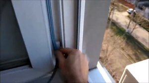 Меняем резинку на ПВХ окне, не снимая створку
