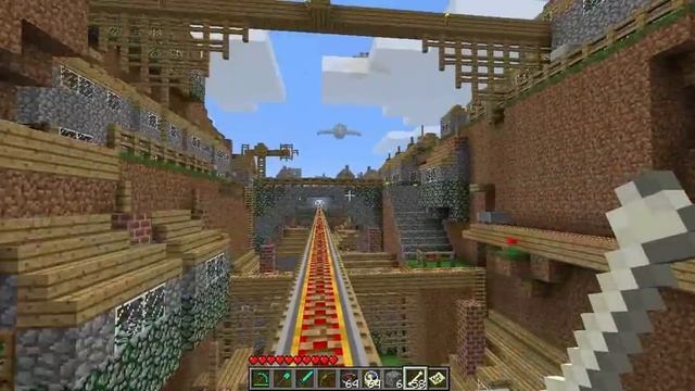 Minecraft Studio Ghibli Map Laputa to Mainstation смотреть онлайн