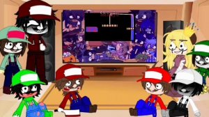 Mario Madness characters react to The exes react to Lord x vs Mx Round 2 Part 2 || FreshgachaYT ||
