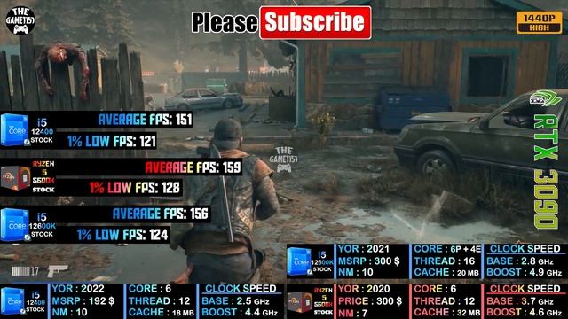 Core i5 12400 vs Ryzen 5 5600X vs Core i5 12600K | RTX 3090 - TEST IN 10 GAMES смотреть онлайн