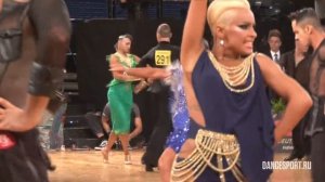 Kristaps Kalva - Yuliya Lisovska | Pasodoble | 1/16 WDSF GrandSlam Latin | GOC 2017