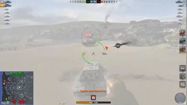 WoT Blitz. Гравитация. Новый Режим играю на MAUS