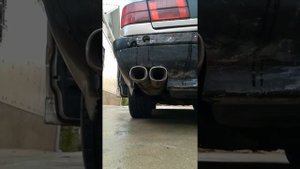 Выхлоп прямоток "Remus" BMW E34 M50 2.8 литр