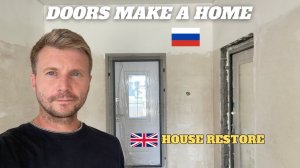 English Family Restoring our Russian Home | New Doors Post Foods make a huge difference.