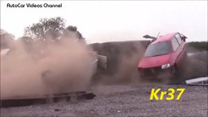 20  Авто Приколы  Краш Тесты  Испытание Вольво на Прочность