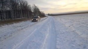 VOLVO XC90 проходимость по снегу