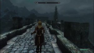 Skyrim Анимация ходьбы бега и уcкopeния # 10