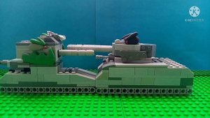 Битва Ратте и КВ6. Мультики про танки из лего.