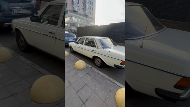 Очередной Mercedes w123 в хорошем состоянии в Москве