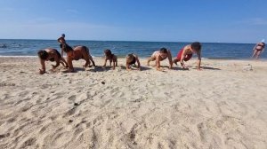 Море, солнце,  пляж, зарядка🤸♂️🤸♀️🤸