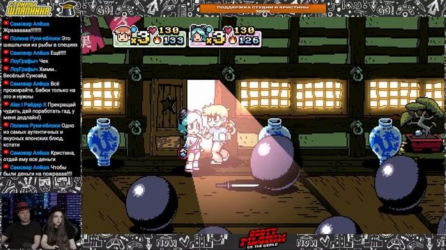 Scott Pilgrim vs. the World [PC] coop: Amaya Kagami / СТРИМЫ ШЛЯПНИКА смотреть онлайн