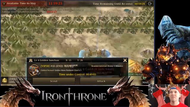 Iron Throne: First time Golden Moon! смотреть онлайн
